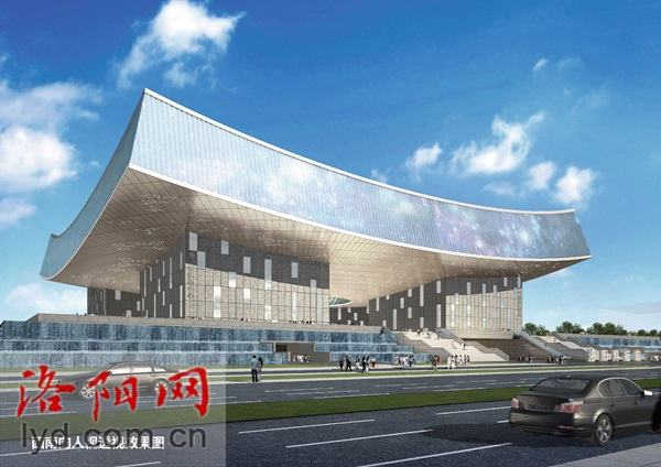 Luoyang Science and Technology Museum Step up Construction